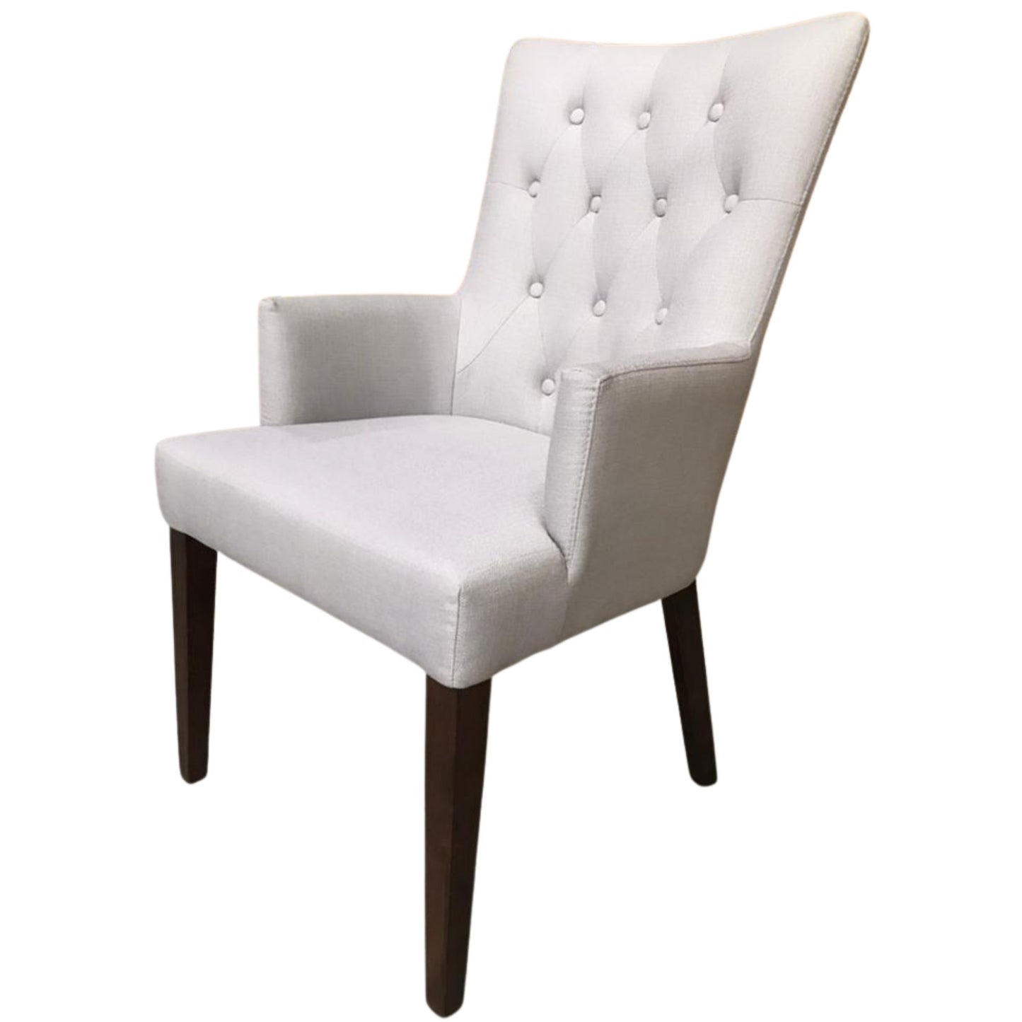 Florence Set of 4 Carver Fabric Dining Chair French Provincial Solid Timber