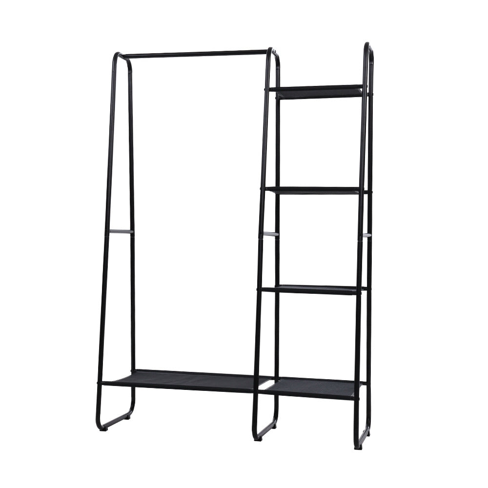 Portable Clothes Rack Garment Hanging Stand Closet Storage Organiser Shelf Home