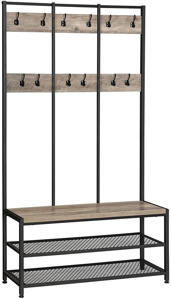 VASAGLE Clothes Rack 184cm Greige