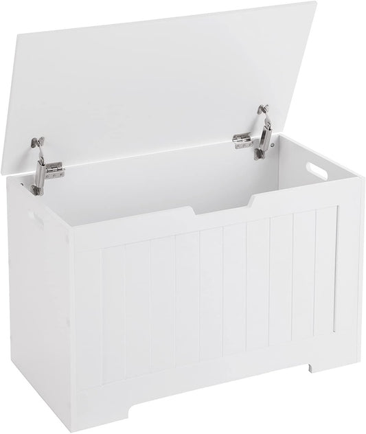 VASAGLE Storage Bench White